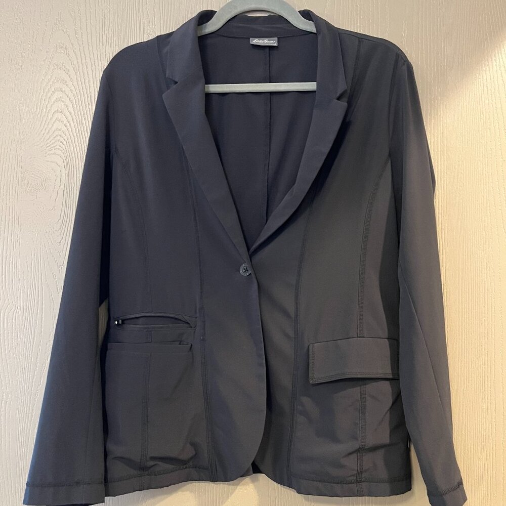 Eddie Bauer Black Performance Blazer – Size 6 – Like New